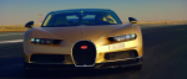 Top Gear’s latest trailer shows off a golden Bugatti Chiron