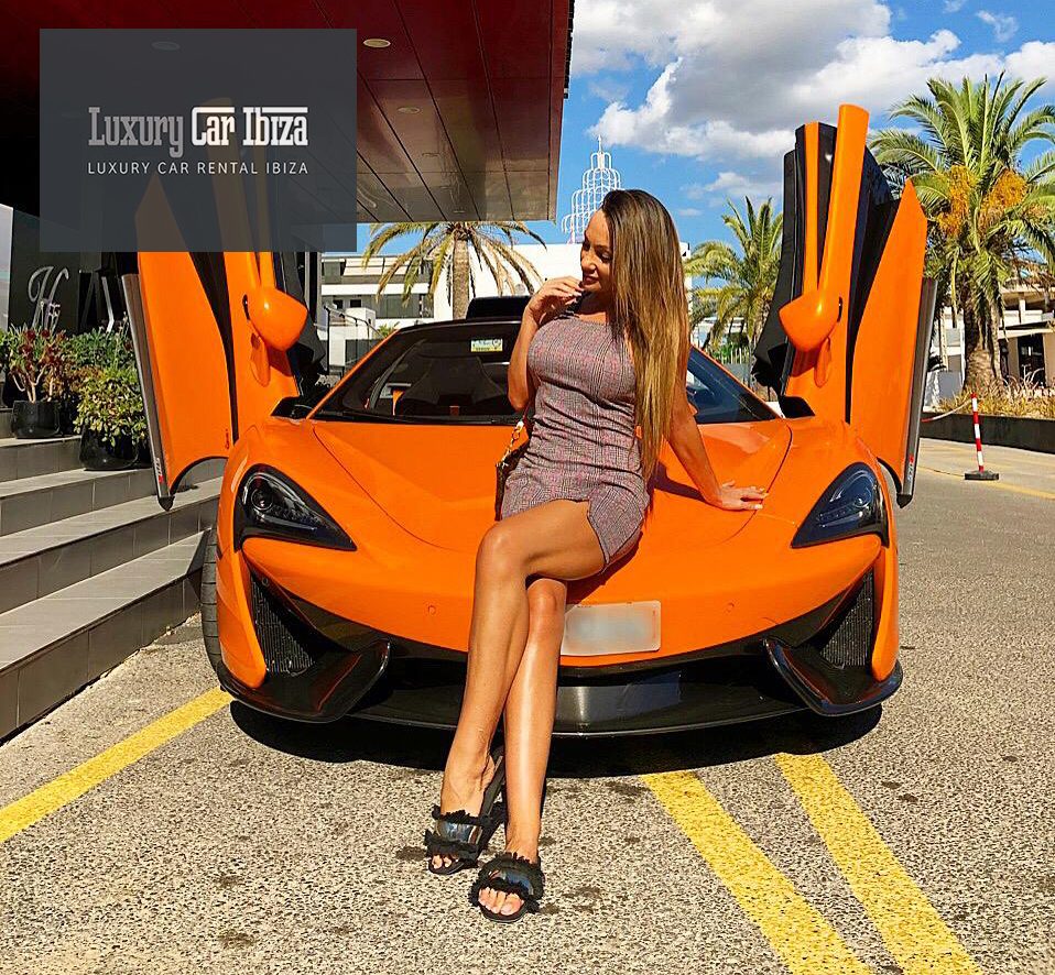 McLaren Rental Luxury Cars Ibiza