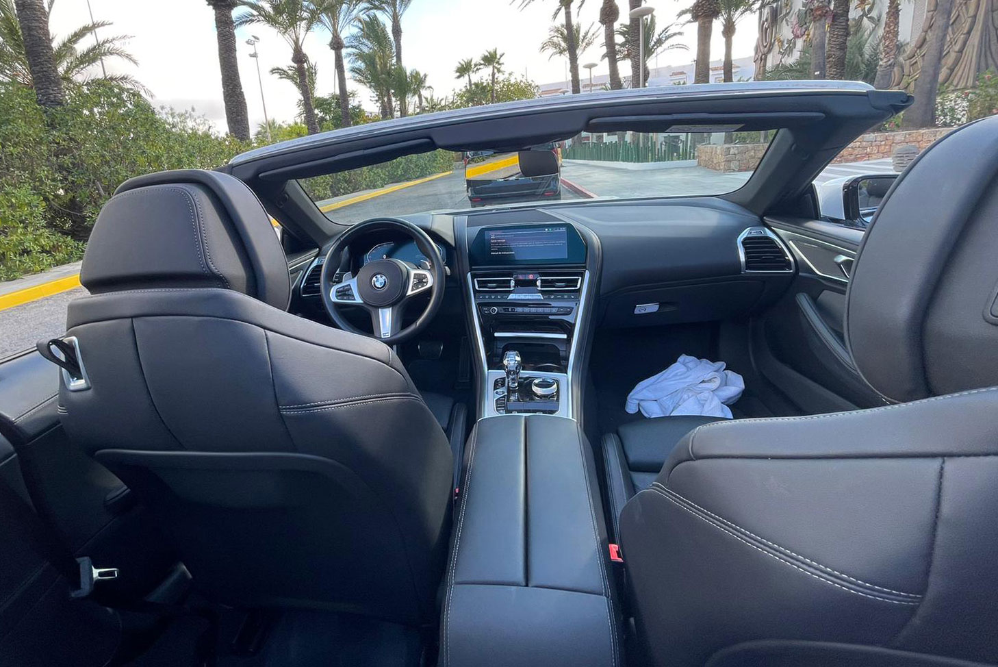 BMW 8 series cabrio rental Ibiza
