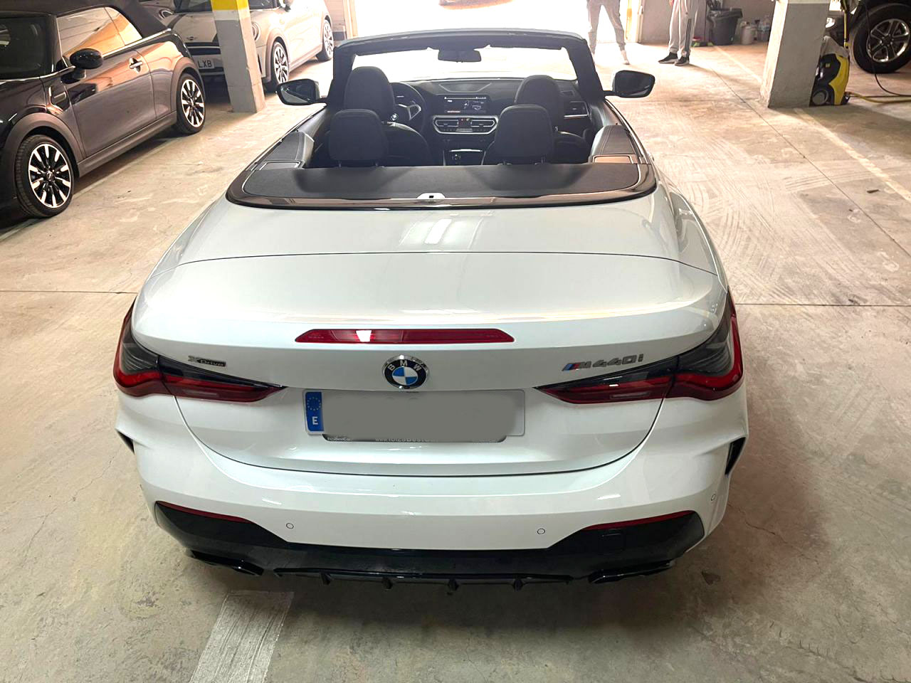 BMW serie 4 cabrio Rental Ibiza (4)