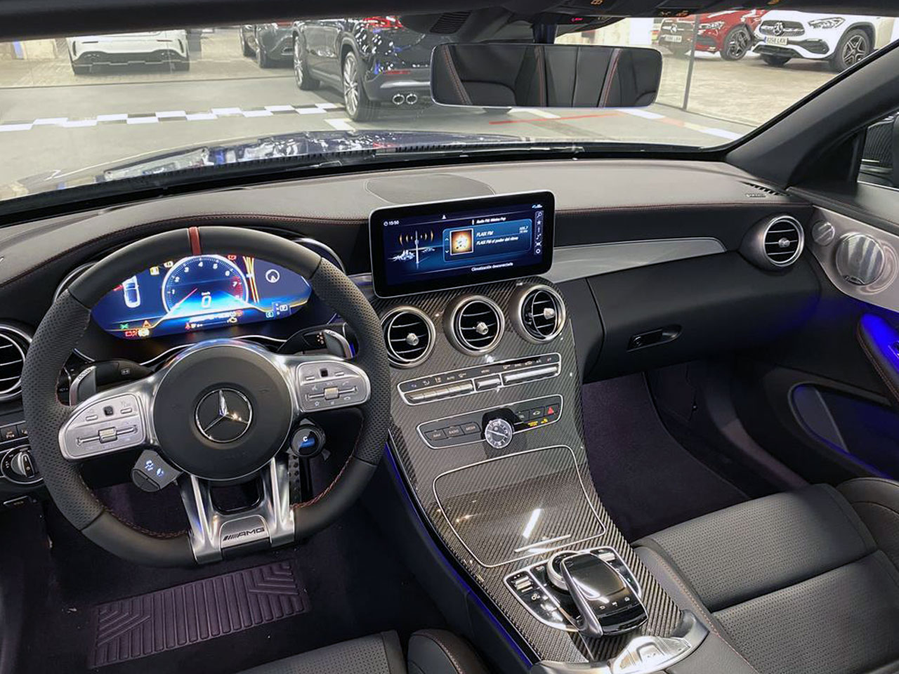 Mercedes C43 AMG rental Ibiza – Convertible Car Rental Ibiza – Luxury Car Ibiza