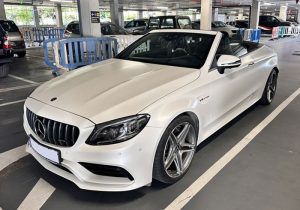 Rent Mercedes C63 AMG Cabrio Ibiza - Luxury Car Ibiza - Rent Convertible Ibiza - Rent Luxury Car Ibiza - Mercedes C63 AMG Convertible