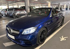 Mercedes C43 AMG cabrio Rental Ibiza - Convertible Rental Ibiza - Luxury Car Ibiza